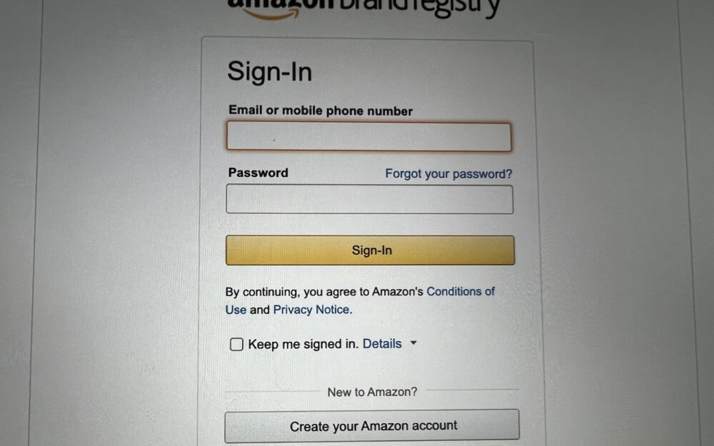 How to apply for Amazon Brand Registry