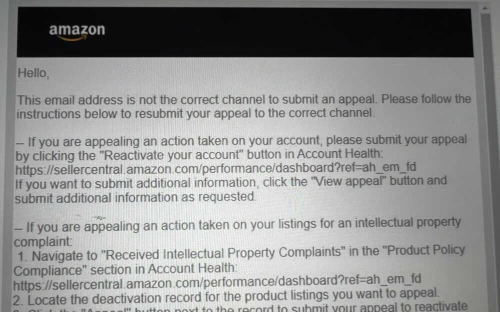 Amazon has been discontinuing the use of many e-mail addresses